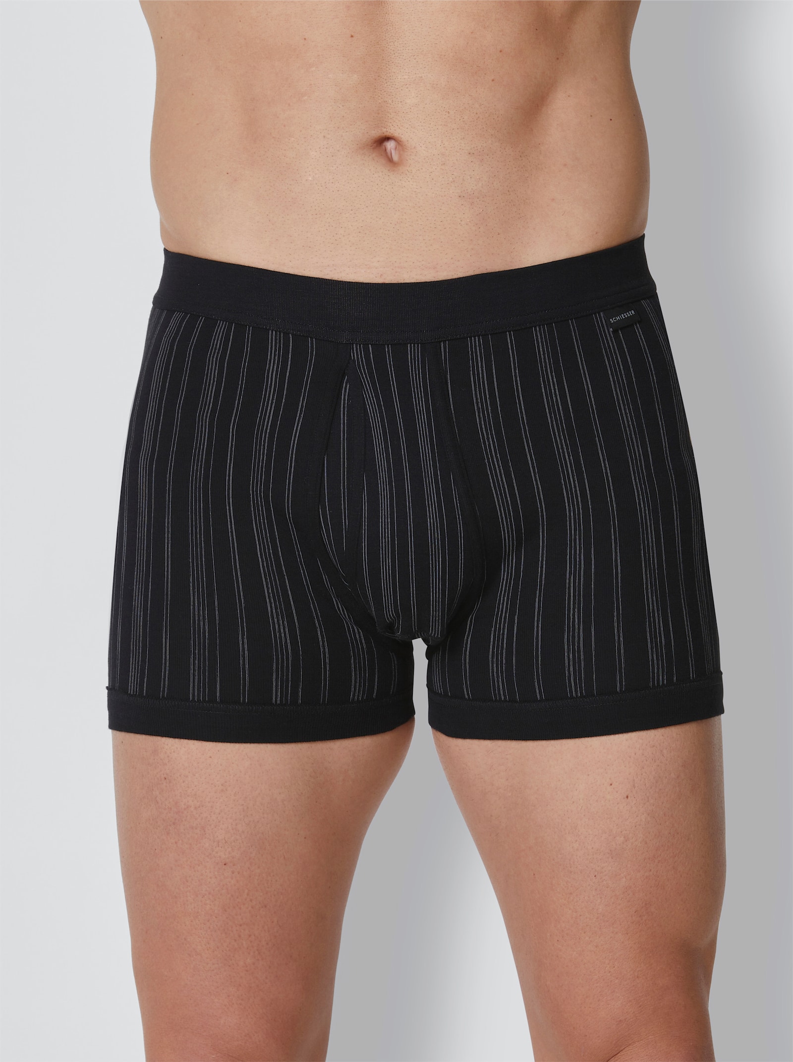 Schiesser Hose kurz - schwarz