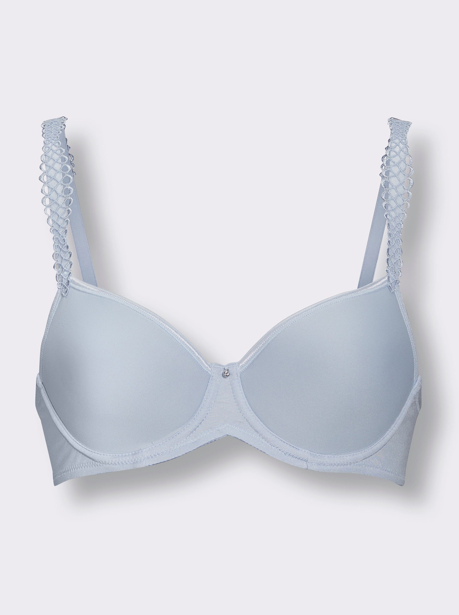Viania T-Shirt-BH mit Bügel , aus Spacer-Material - hellblau