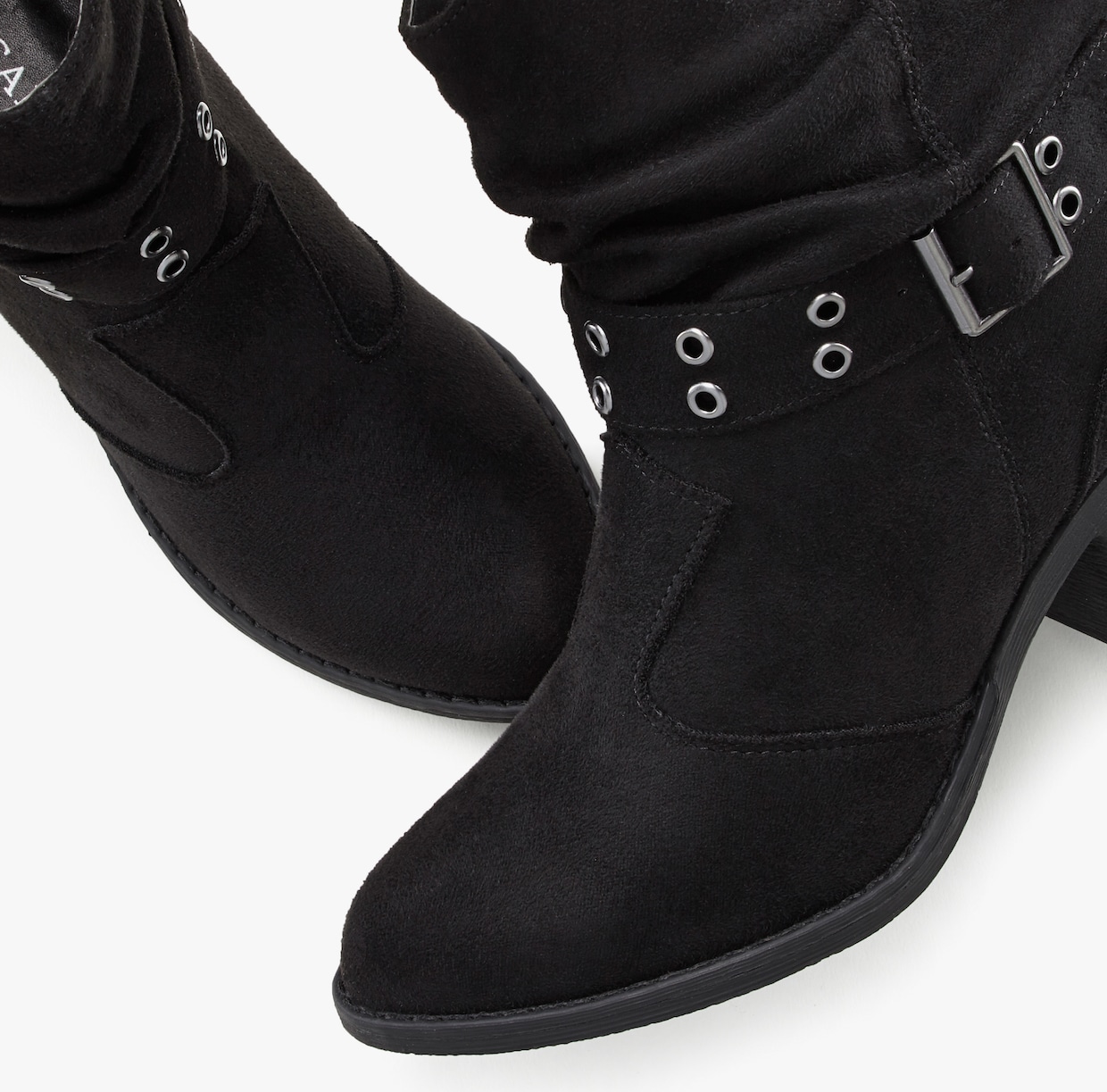 LASCANA bottines cowboy - noir