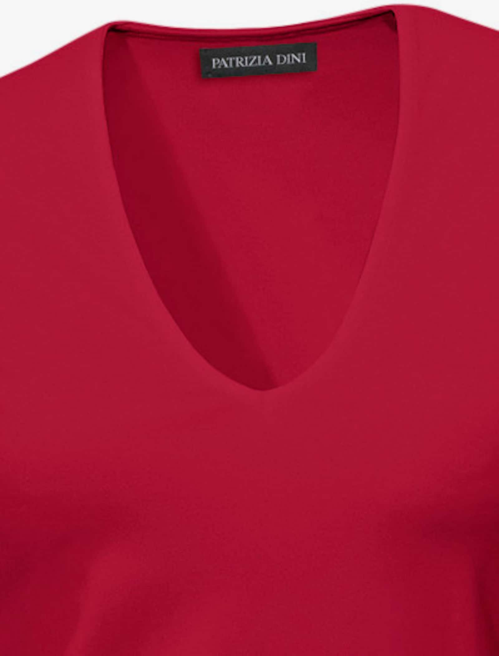 heine Kurzarmshirt mit Halbarm - rot