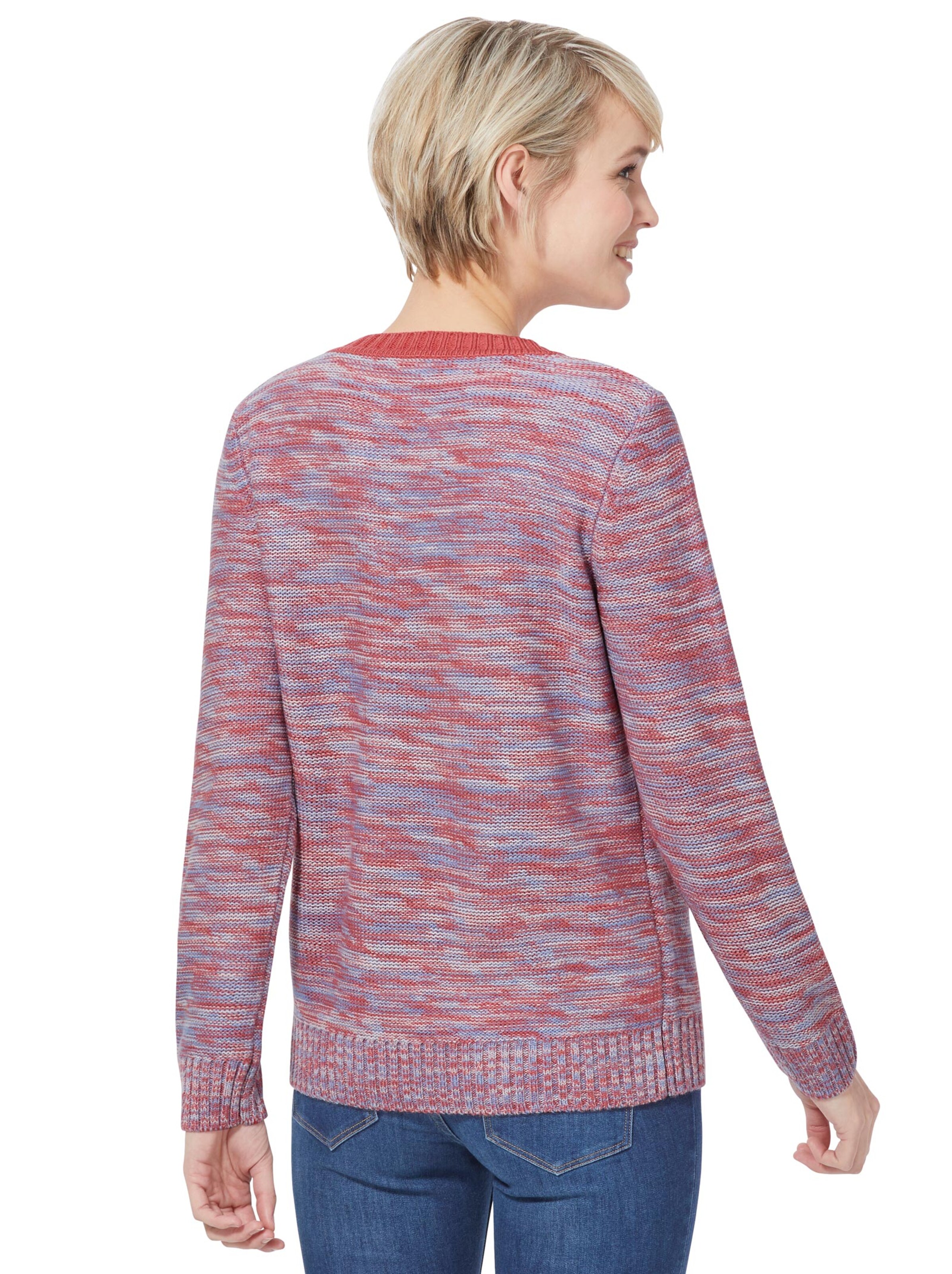 Pullover - koralle-meliert