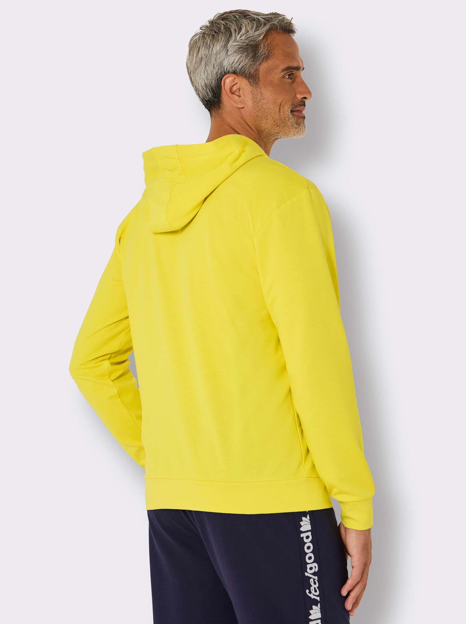 feel good Sweatshirt - limone-schwarz