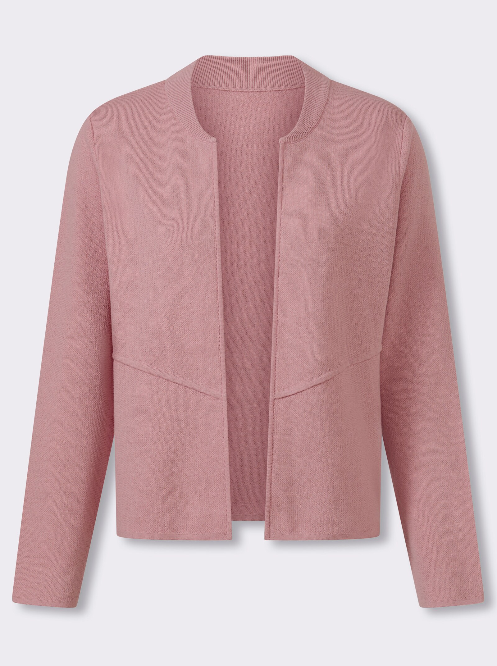 Strickjacke im Jaquard-Dessin - hortensie