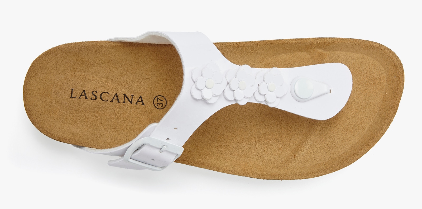 LASCANA Zehentrenner - weiß