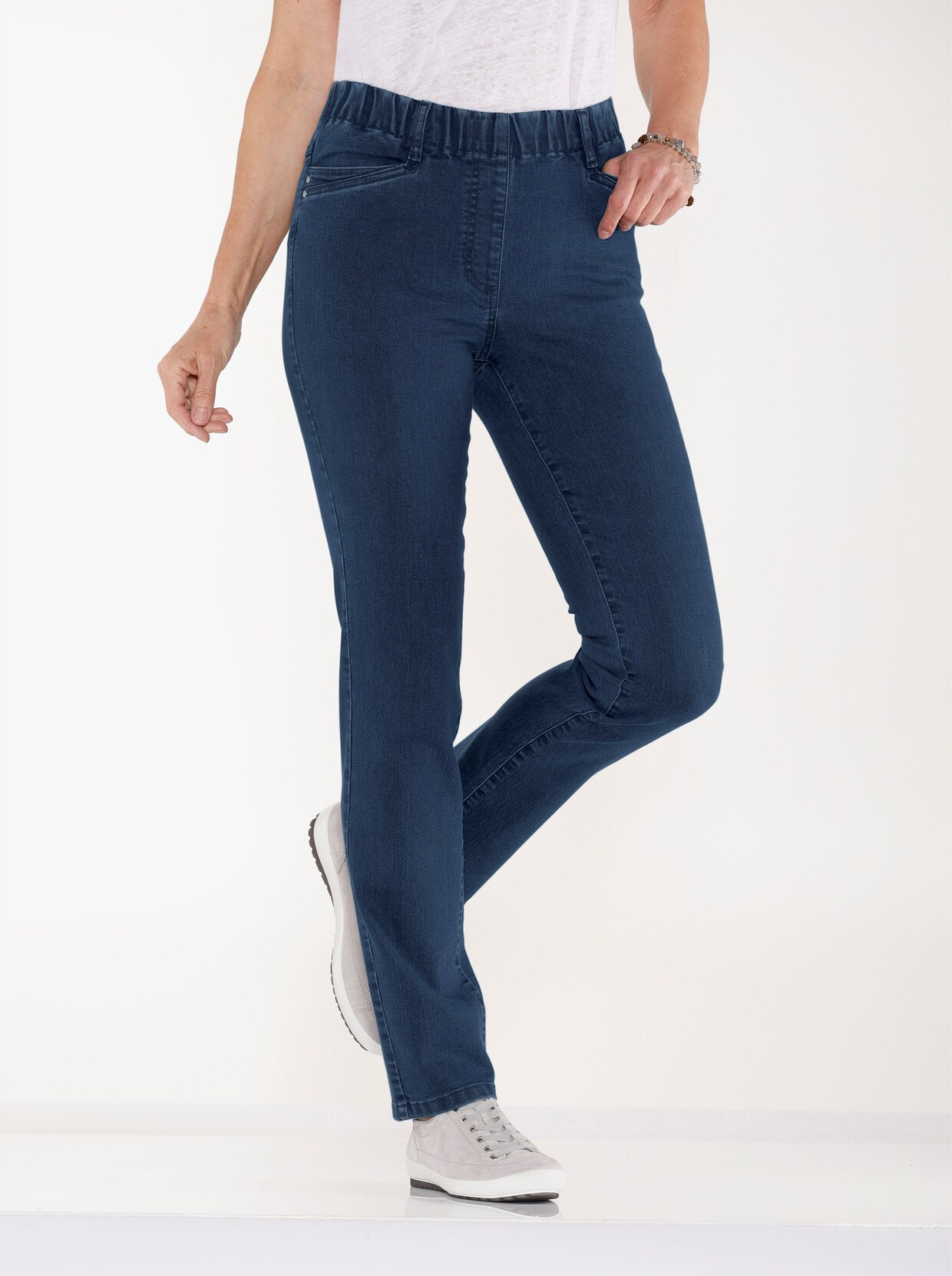 Comfortjeans - blue-stonewashed