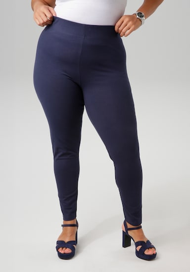 Aniston PLUS Leggings - marine