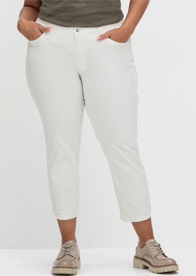 7/8-Jeans - ecru