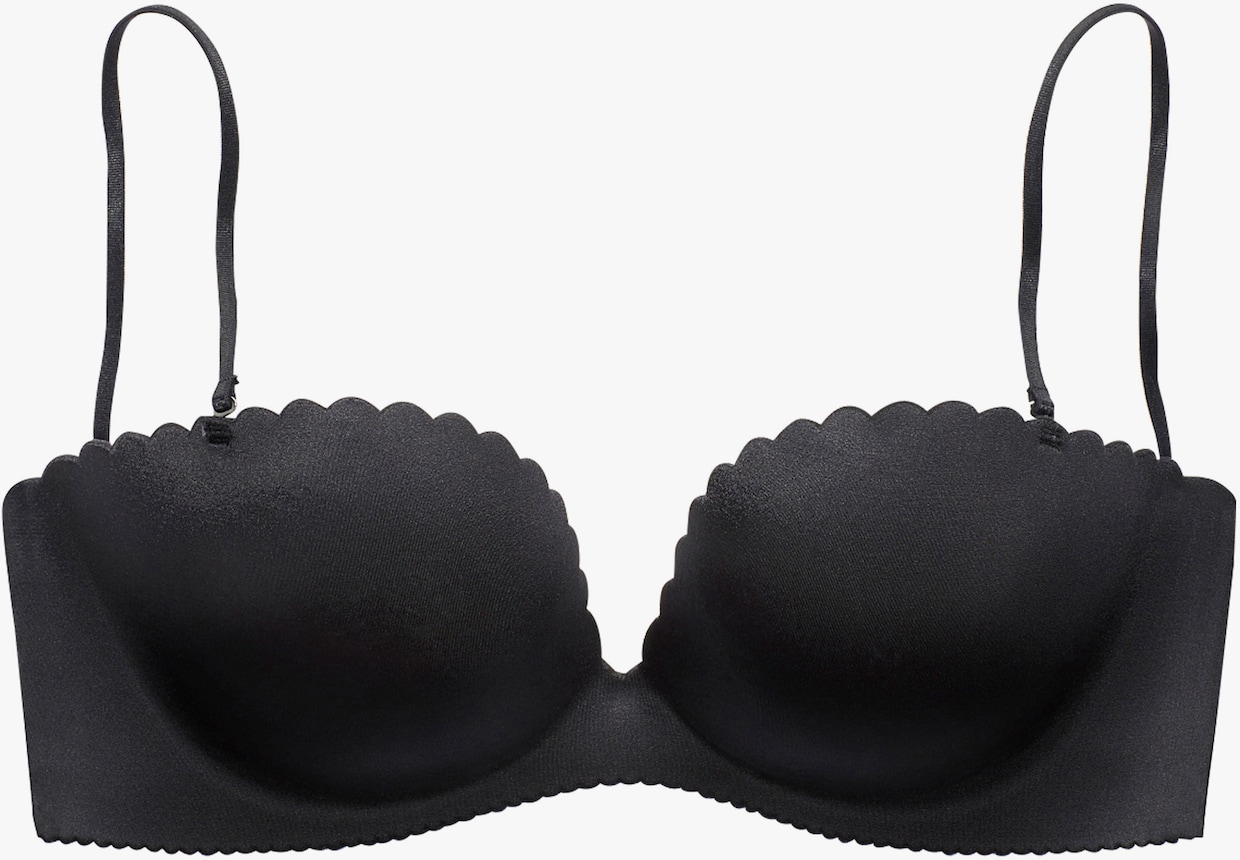 LASCANA Push-up-BH - schwarz