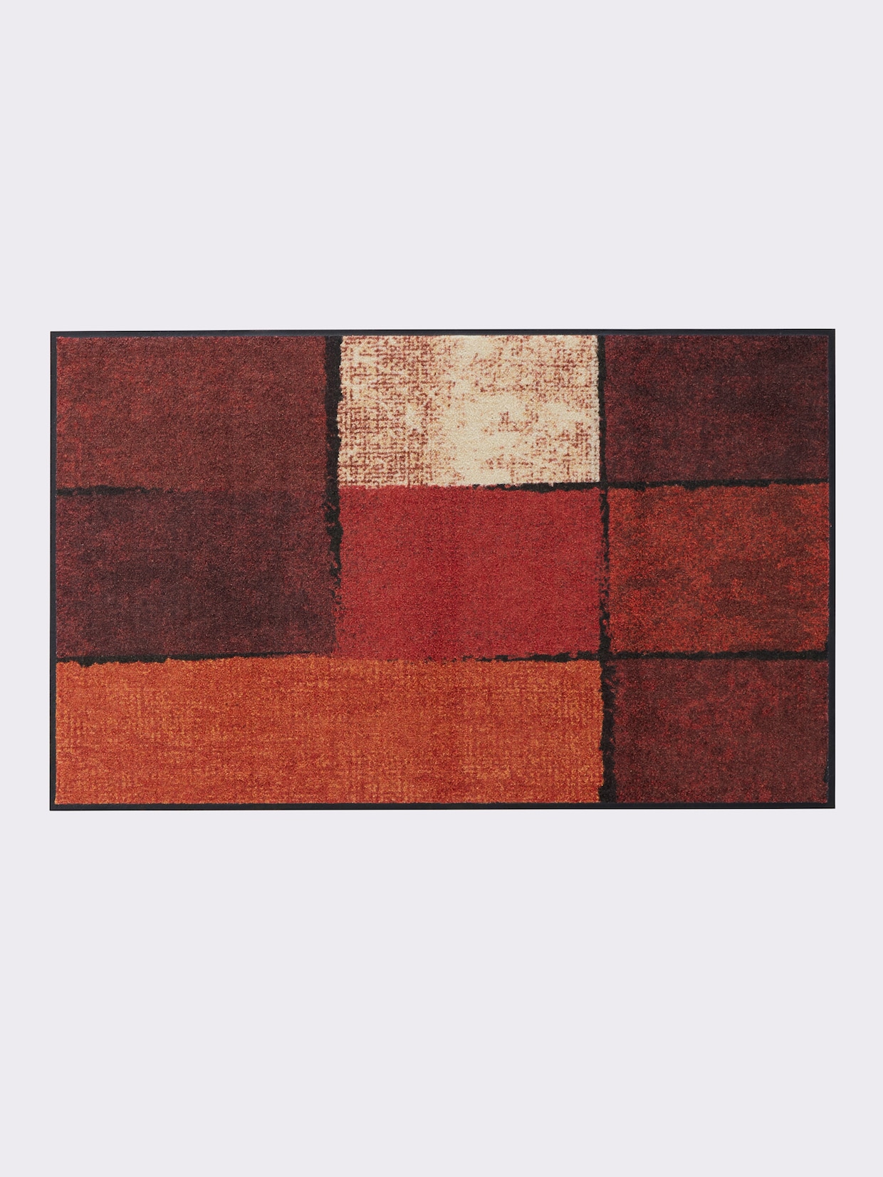 Salonloewe Fussmatte - terra-gemustert