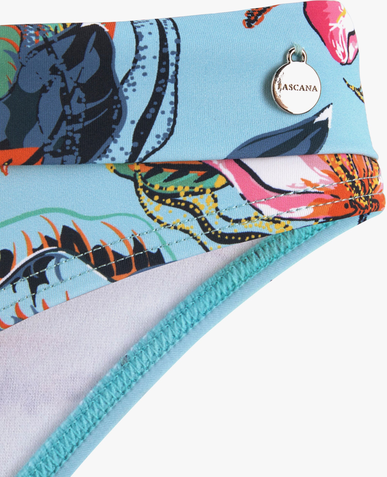 LASCANA Bikini-Hose - hellblau-bedruckt