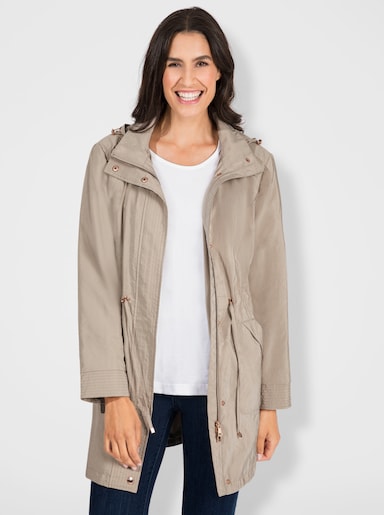 Longjacke in leichter Crash-Qualität - sesam