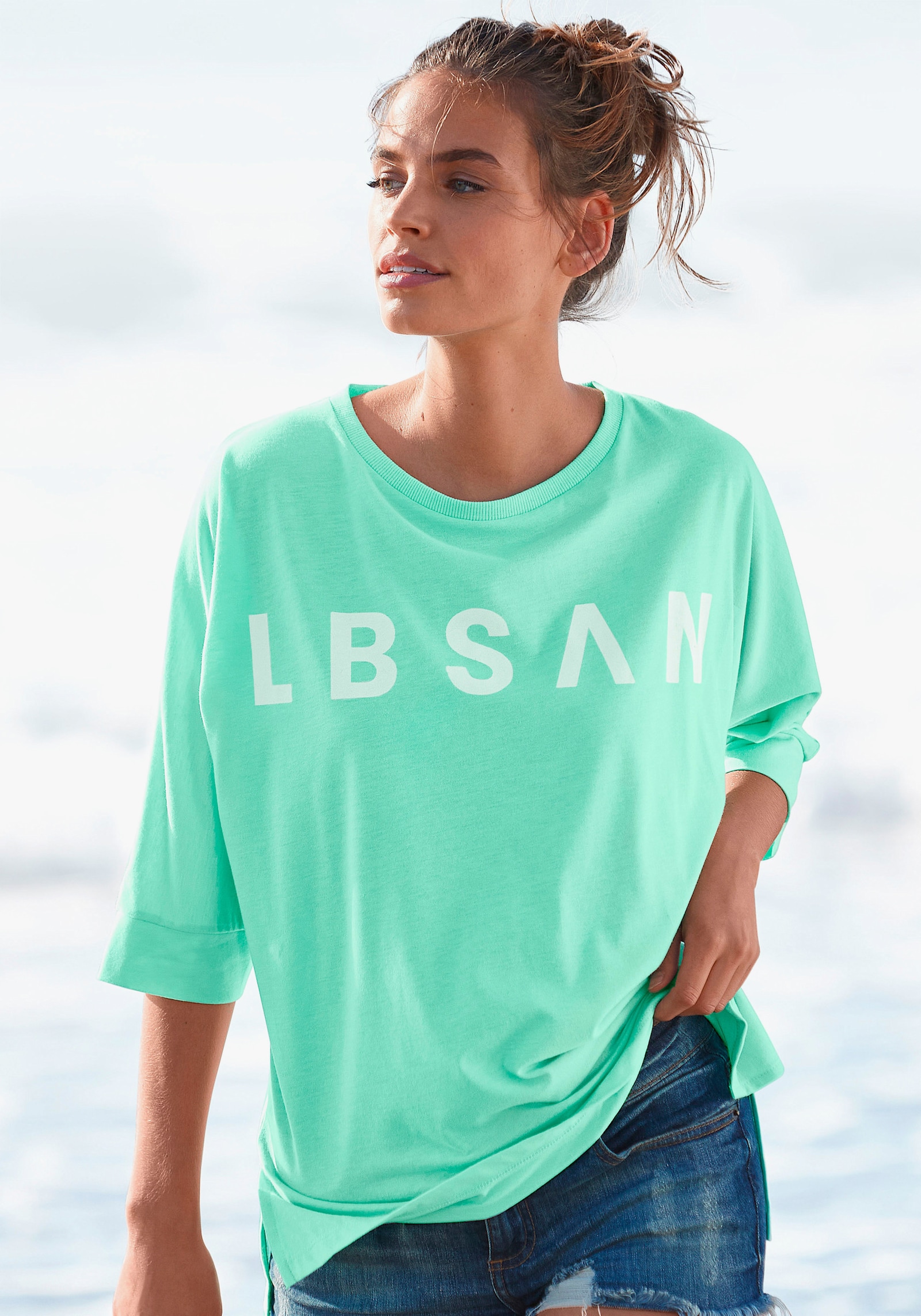 Elbsand 3/4-Arm-Shirt - mint