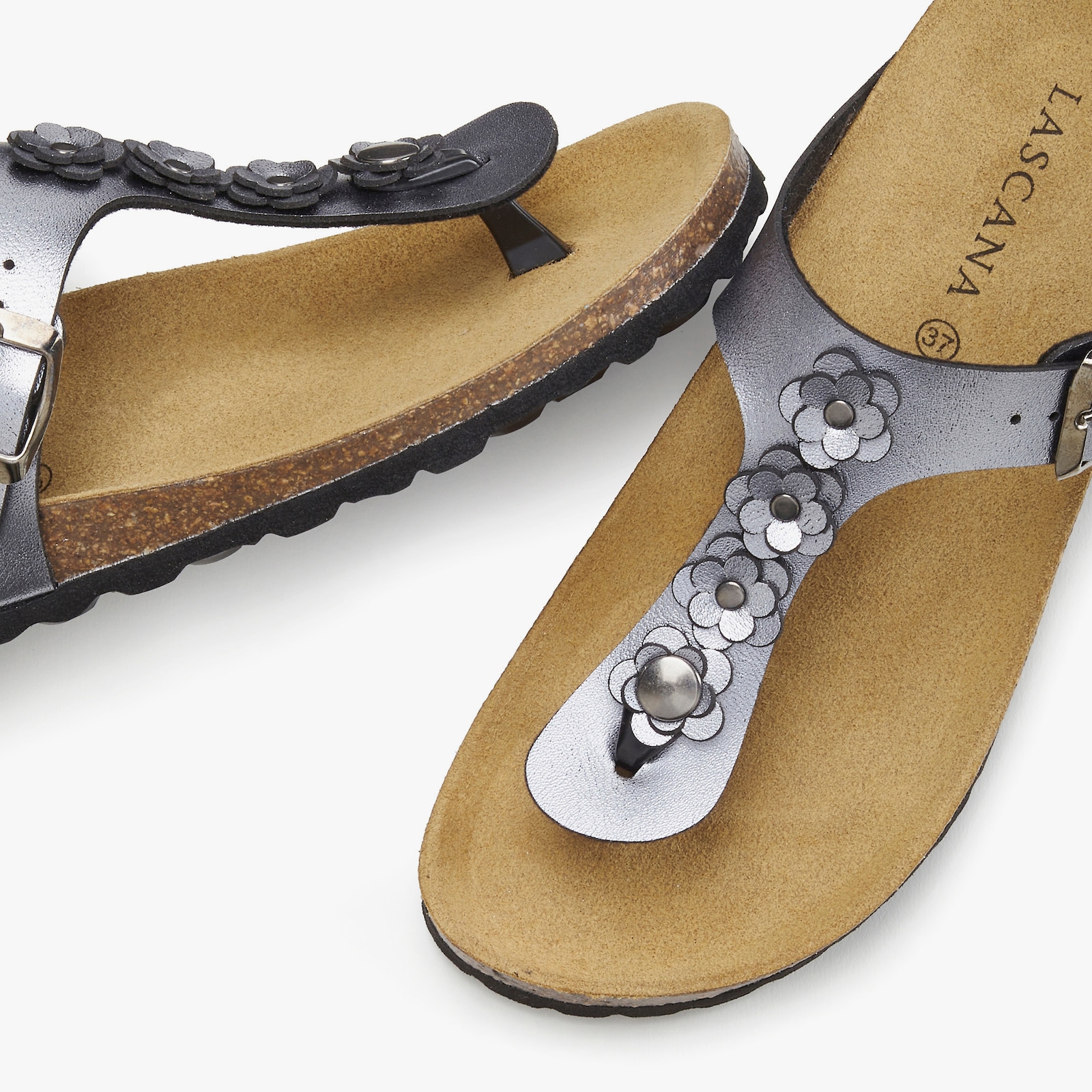 LASCANA Zehentrenner - anthrazit