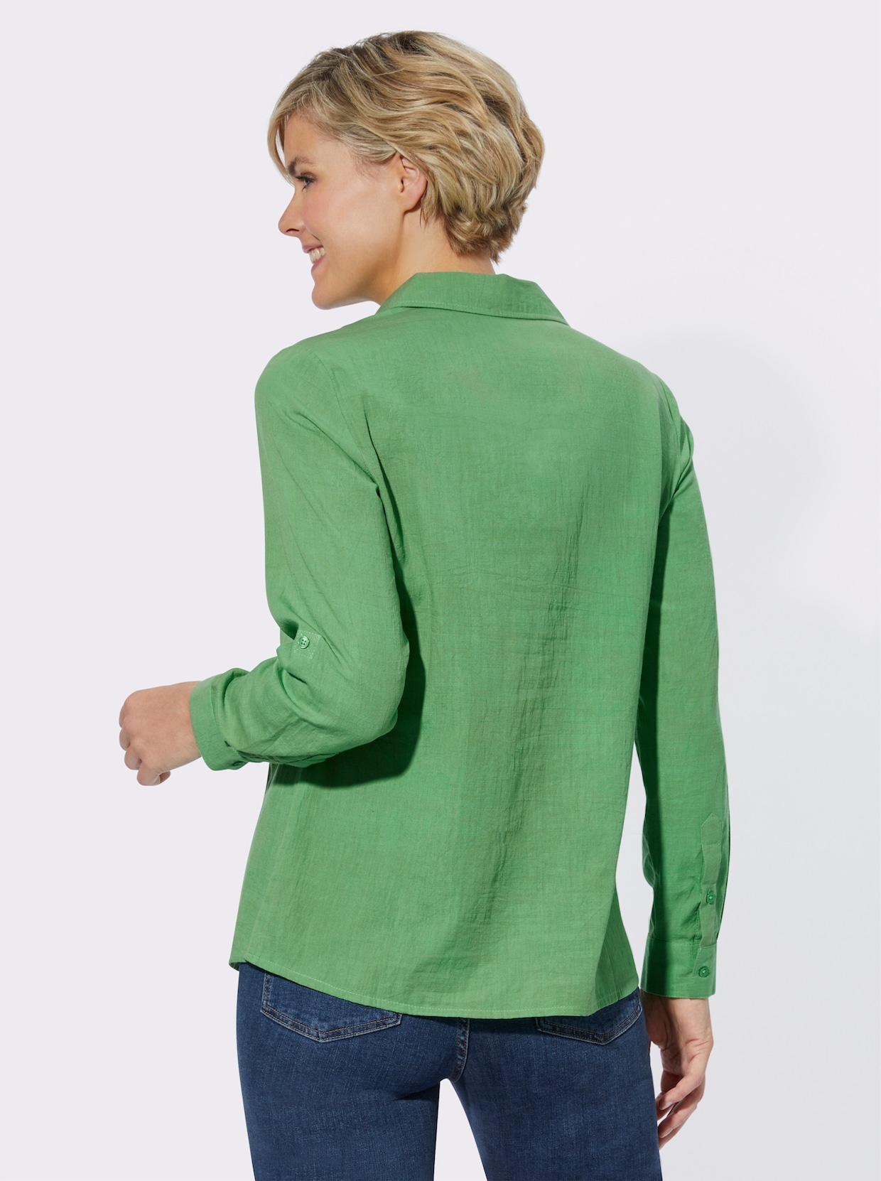 Comfortabele blouse - appel