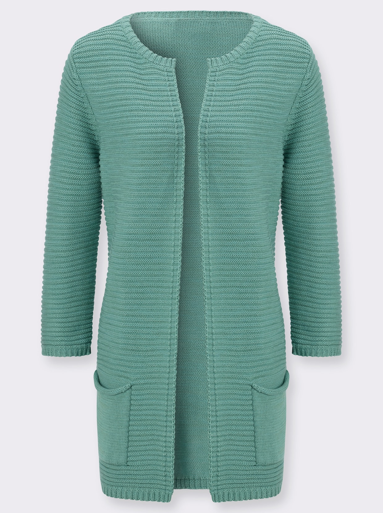 Strickjacke - salbei