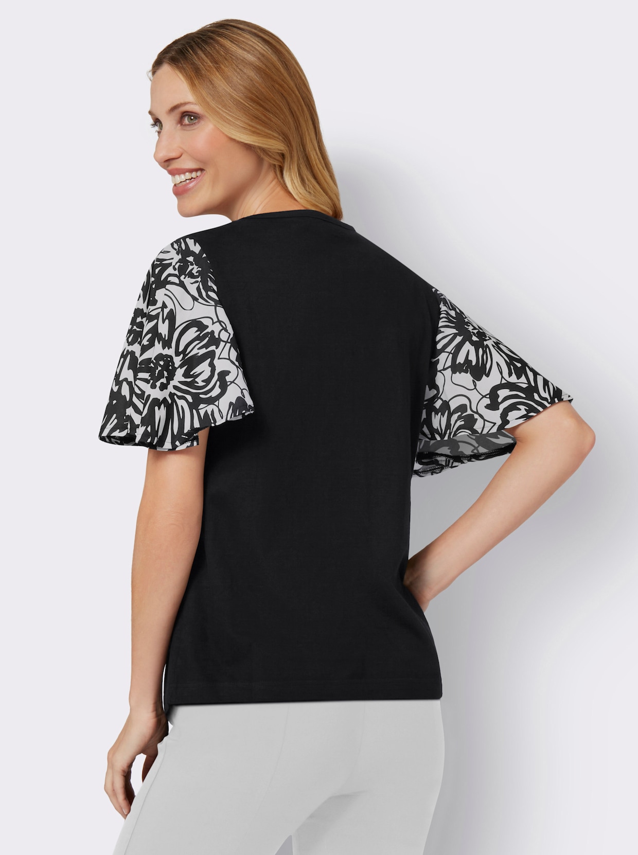 Shirt met korte mouwen - zwart