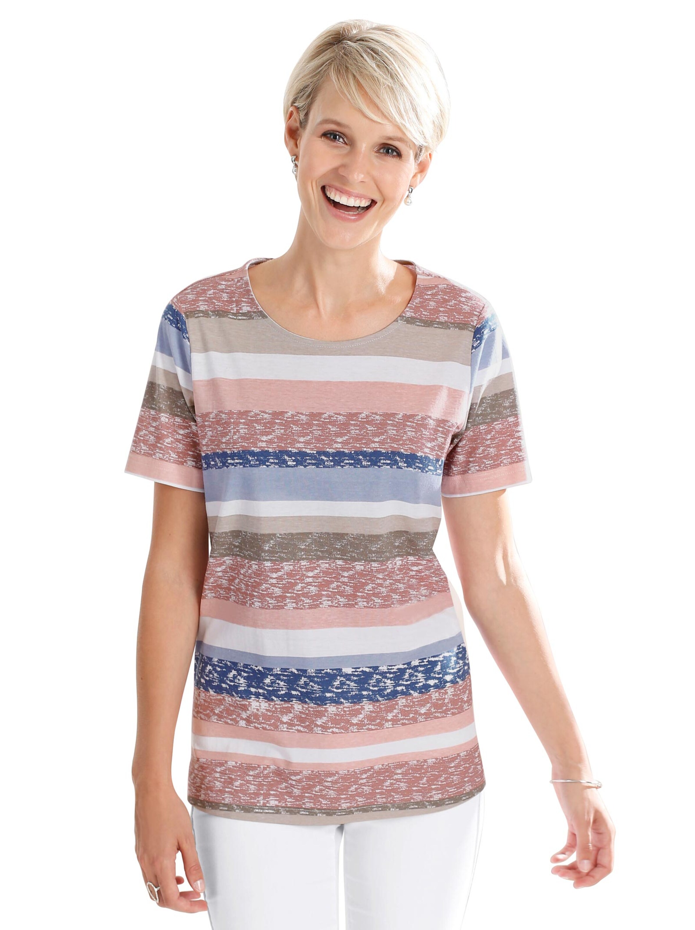 Shirt - rosé-bedruckt