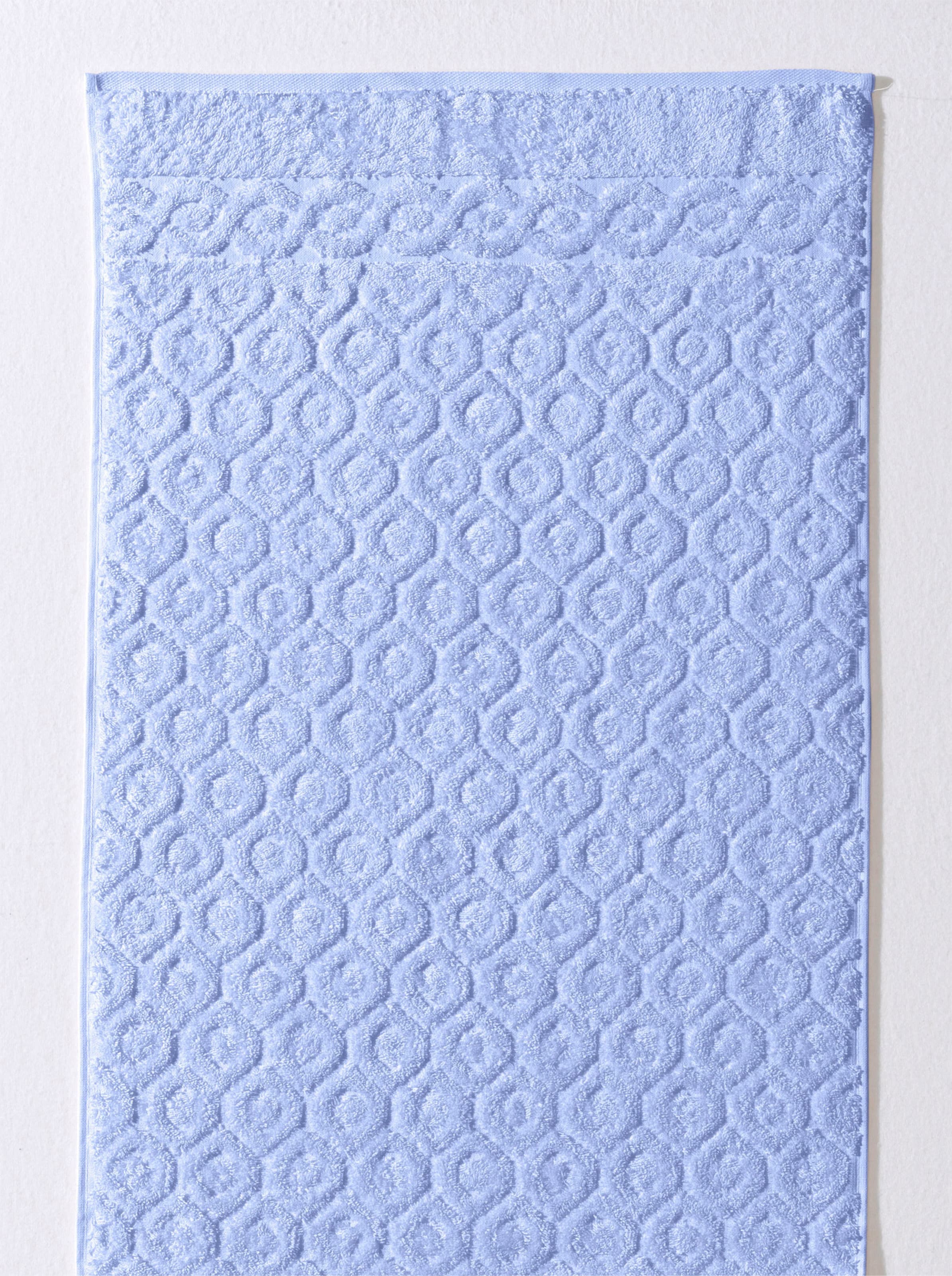 Handtuch I günstig Kaufen-Handtuch in blau von Ross. Handtuch in blau von Ross <![CDATA[Handtuch-Programm mit Reliefstruktur in Walkfrottier-Qualität.]]>. 