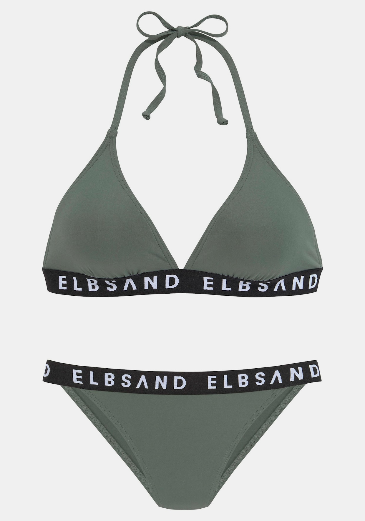 Elbsand Triangel-Bikini - oliv