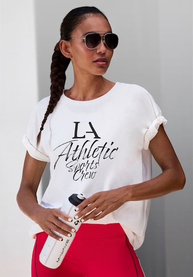 LASCANA ACTIVE T-Shirt - weiß