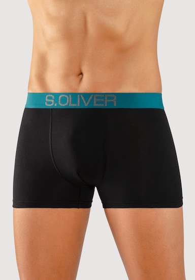 s.Oliver Boxer - schwarz-türkis / schwarz-hellblau / schwarz-marine / schwarz-royalblau