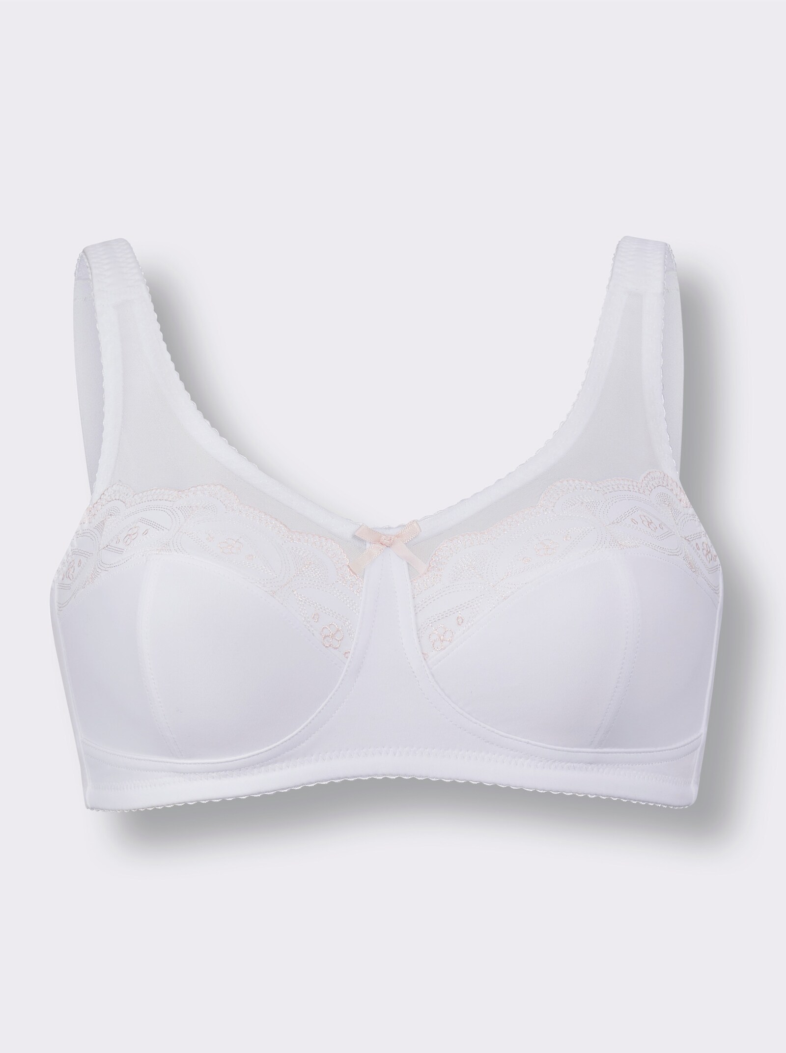 wäschepur Entlastungs-BH ohne Bügel - weiss