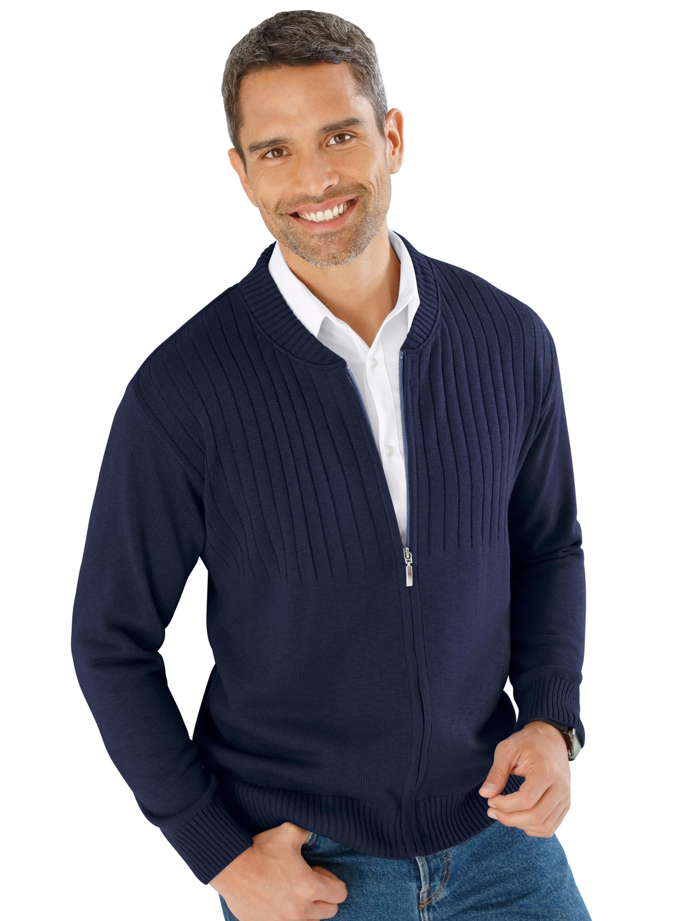 Strickjacke - marine