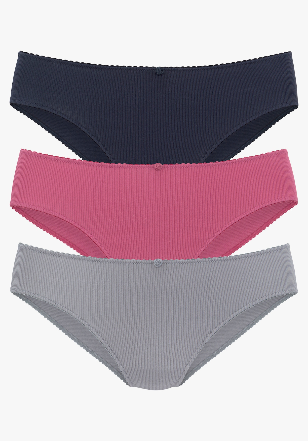 Vivance Jazz-pants slips - blauw, bessenrood, navy