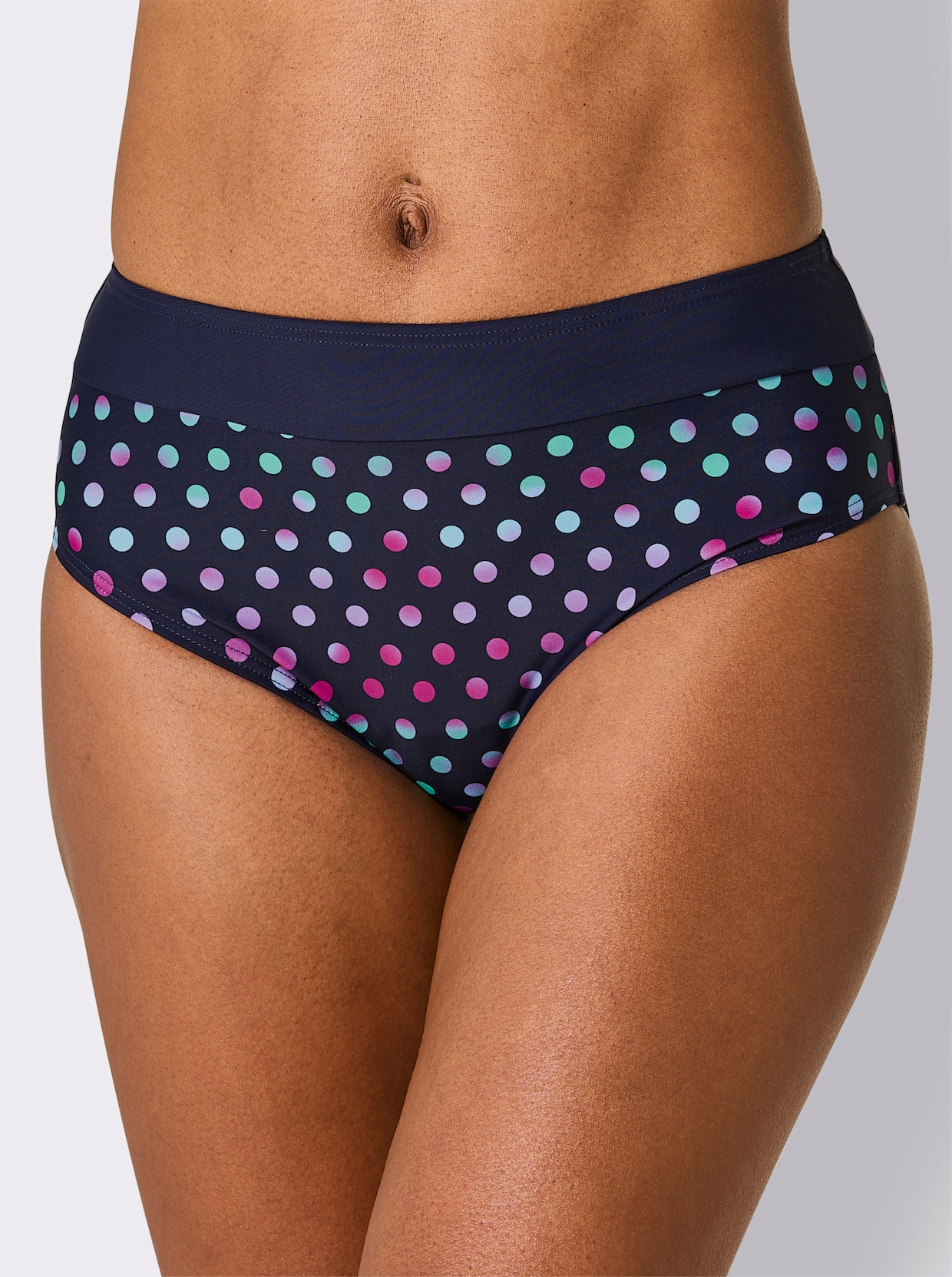 feel good Bikinitrosor - marin-magenta, med tryck