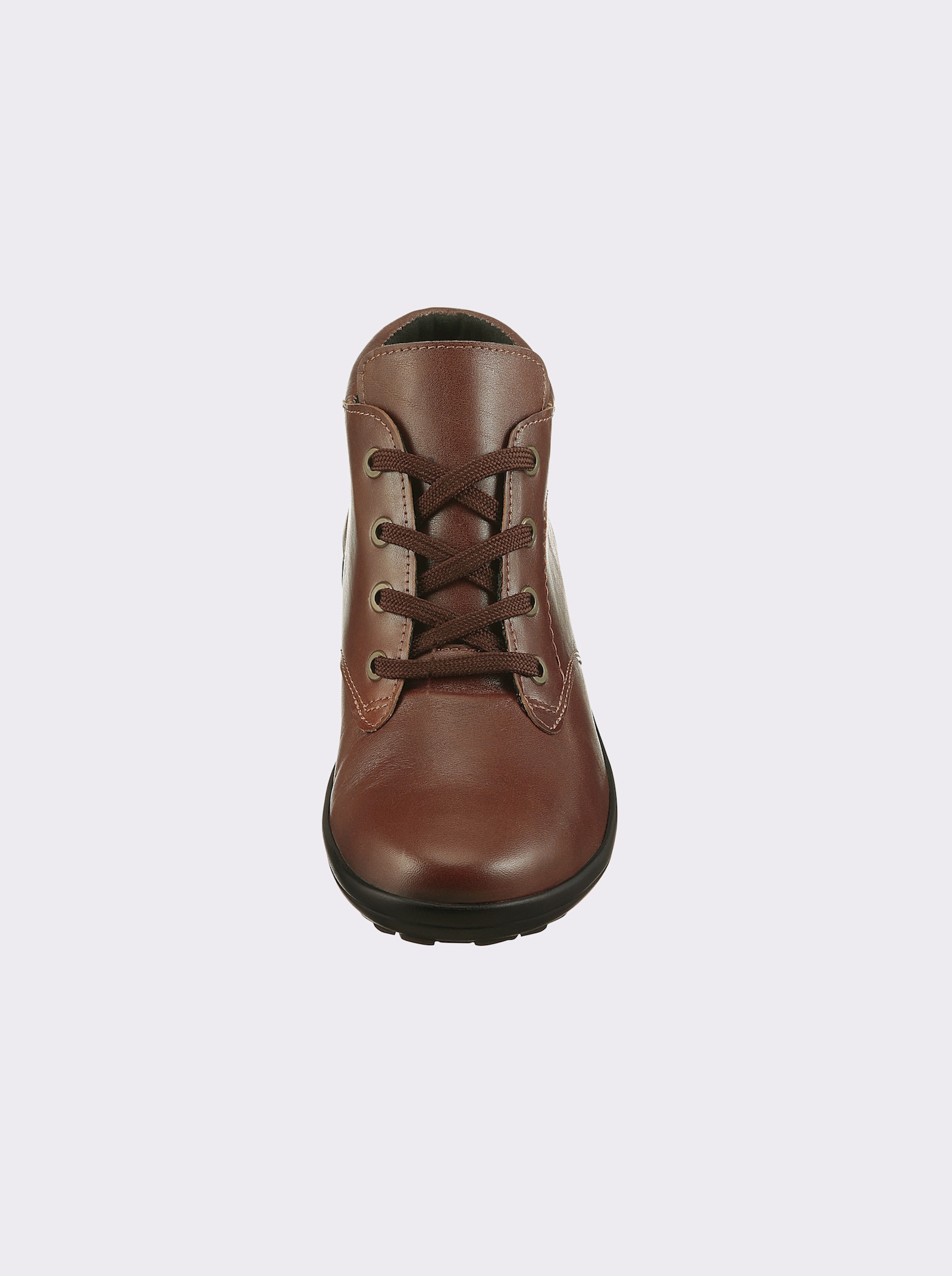 airsoft comfort+ Schnürstiefelette - cognac