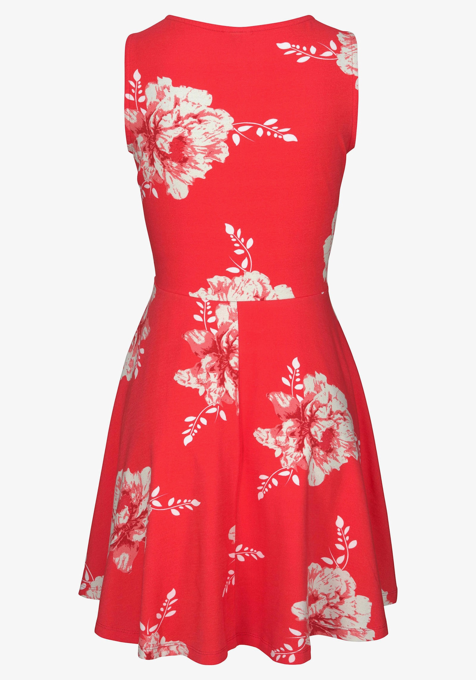 Beachtime Strandkleid - koralle-geblümt