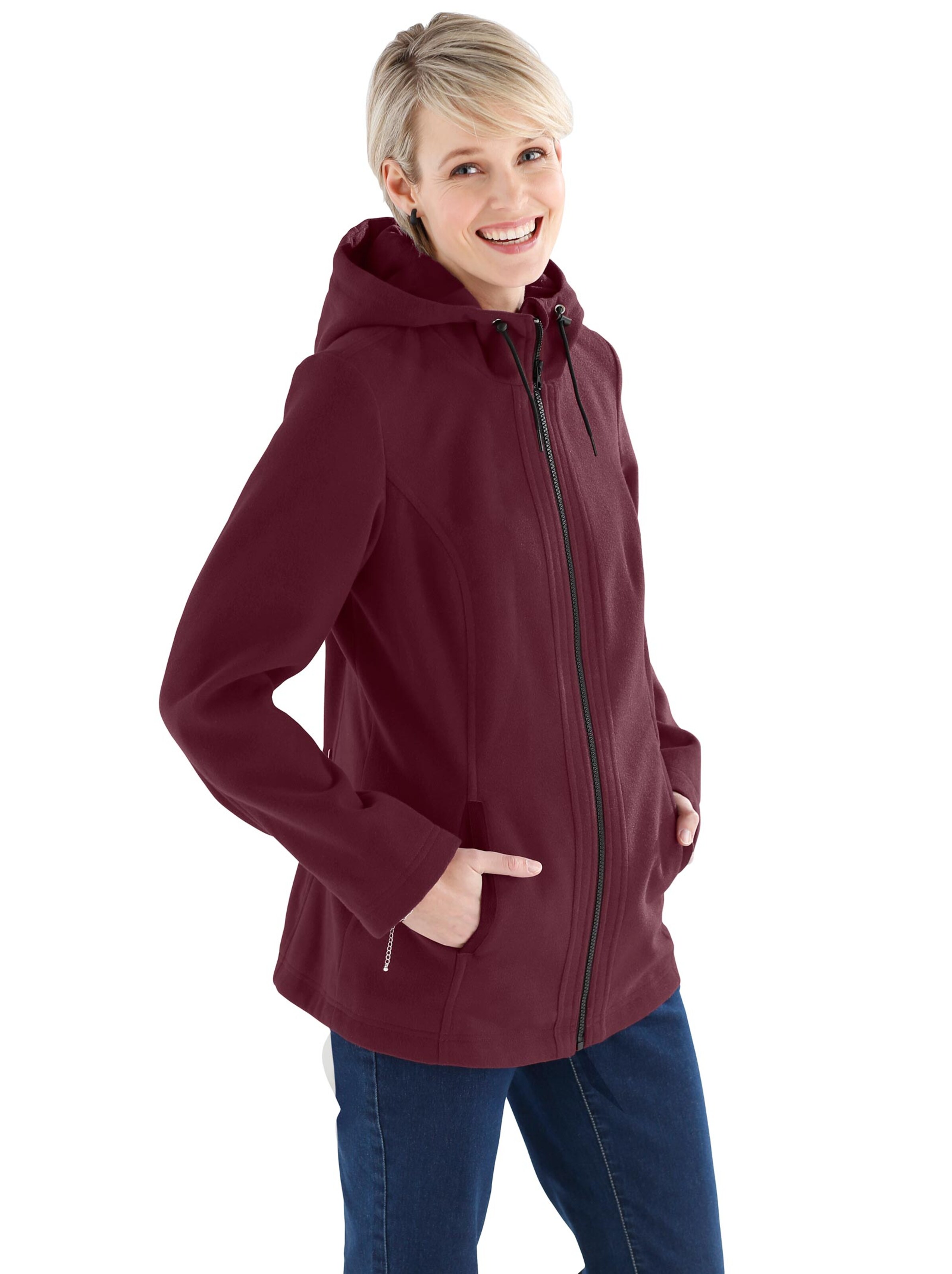 Jacke - bordeaux