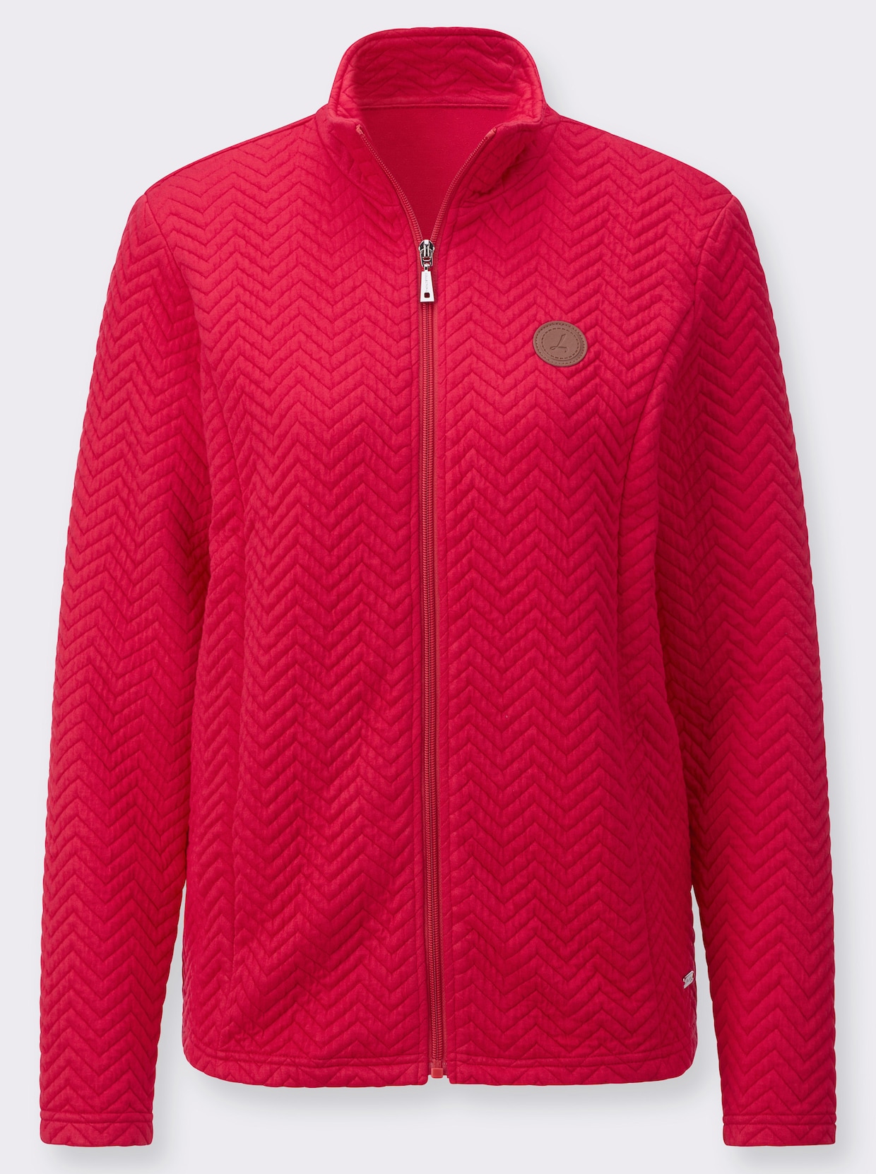 Shirtjacke - erdbeere