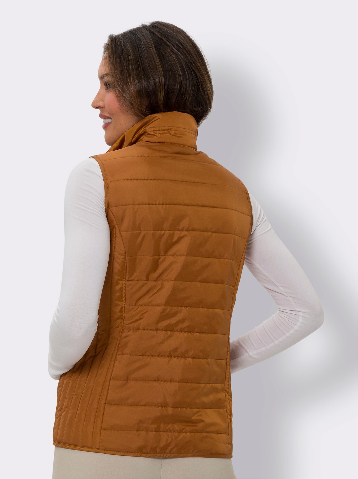 Bodywarmer - cognac