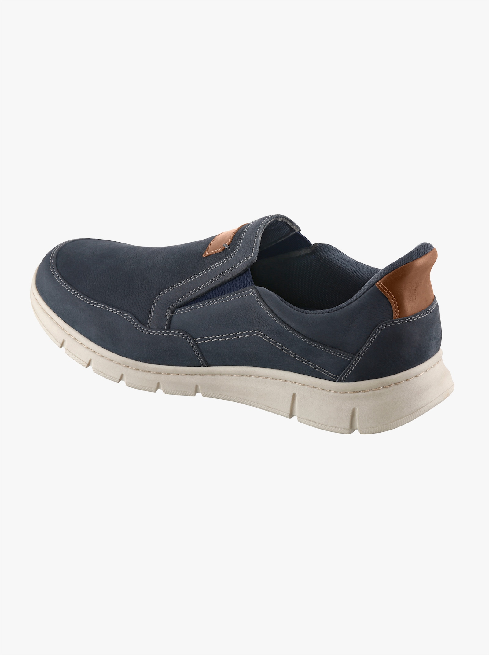 Naturläufer Slip-On Sneaker für einfaches Anziehen - dunkelblau