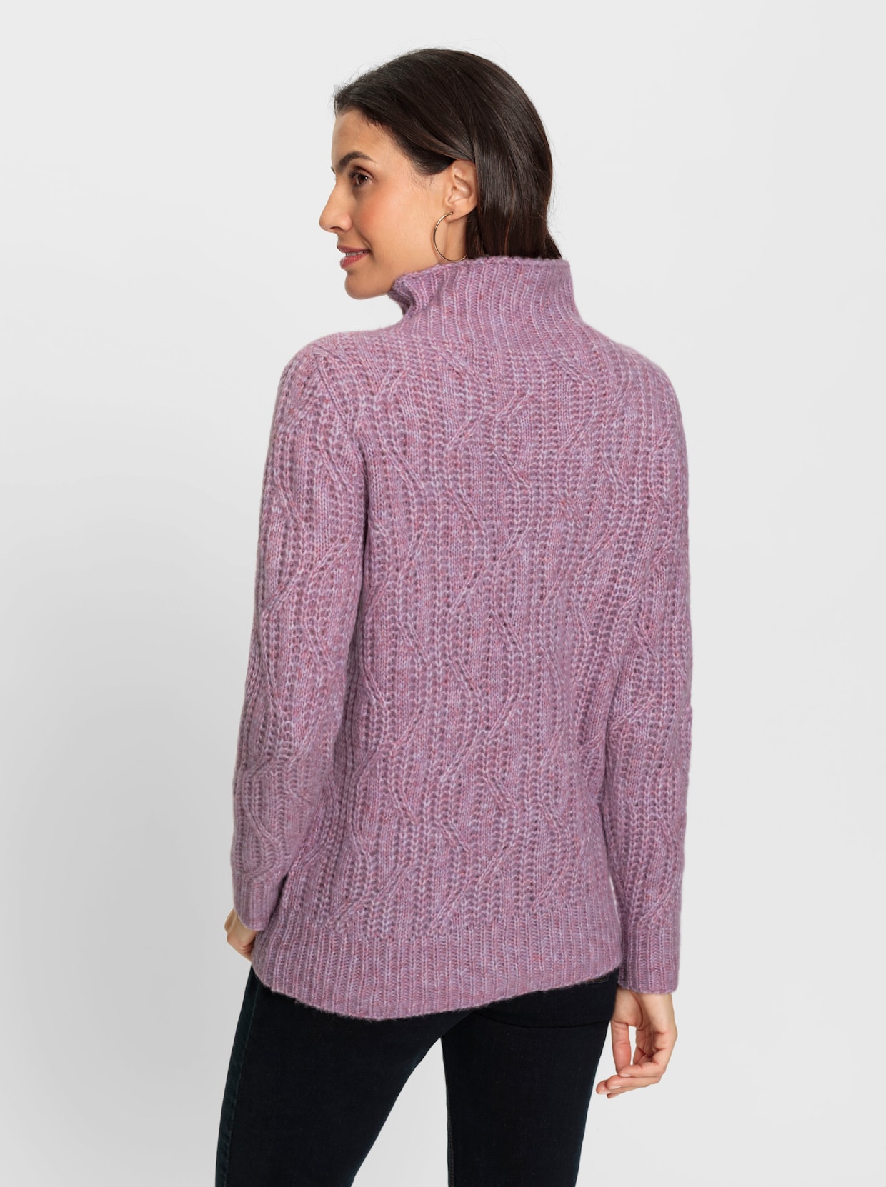 Pullover - orchidee-meliert