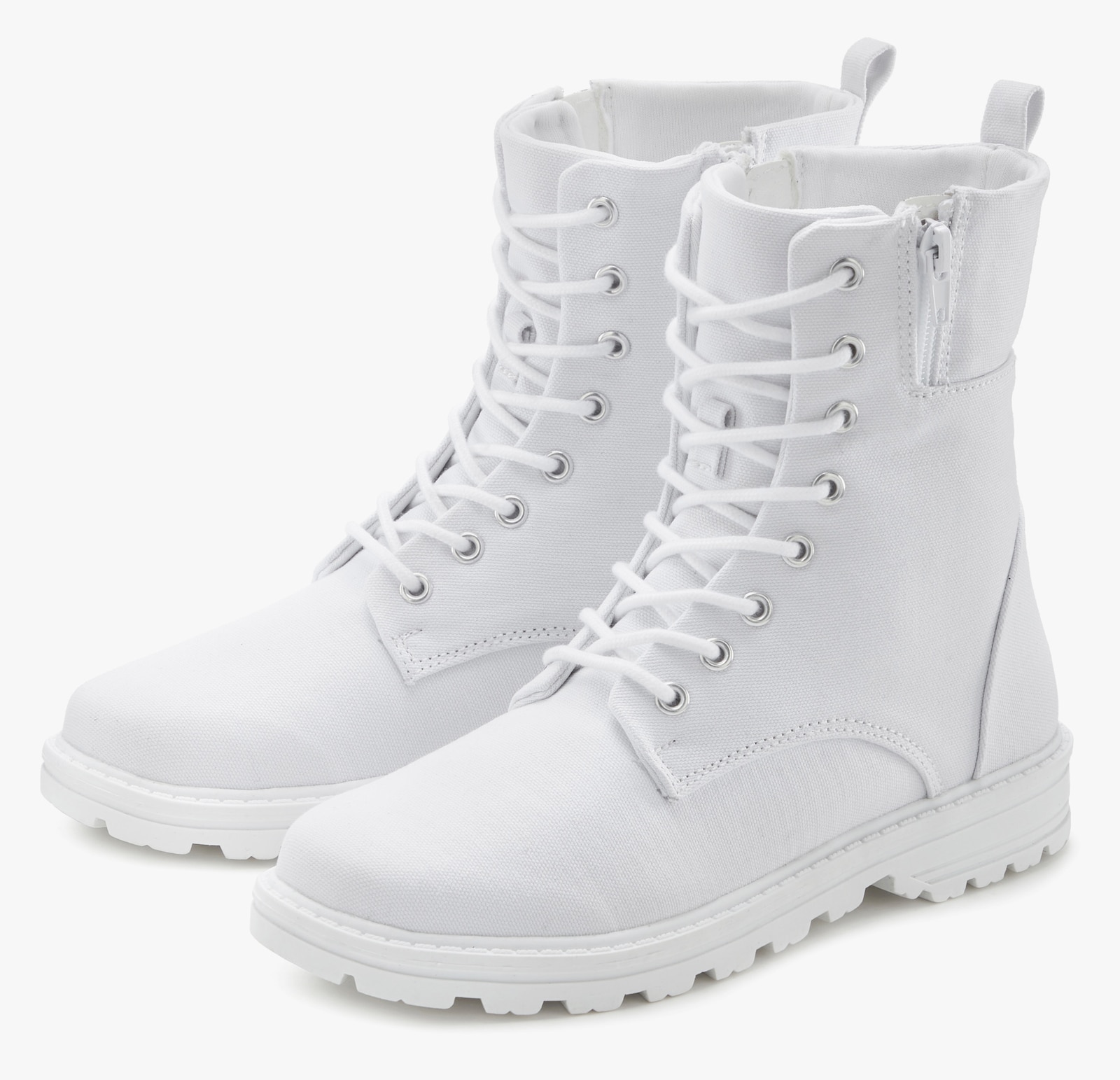 LASCANA Stiefelette - weiß