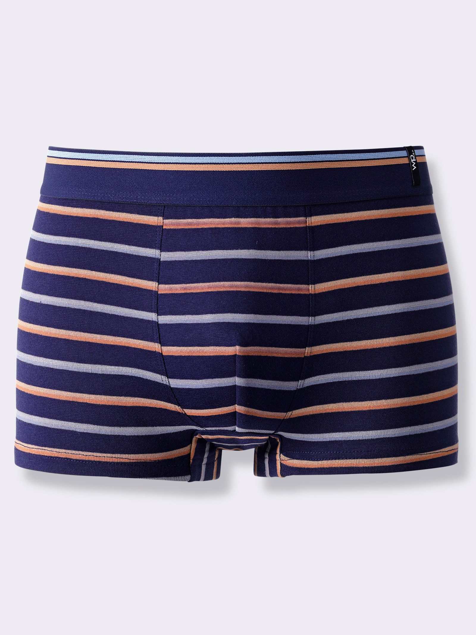 wäschepur men Pants - marine-getupft + marine-gestreift