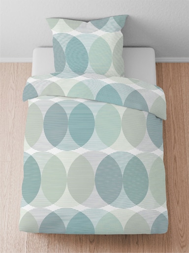 Biberna Bettwäsche - aqua