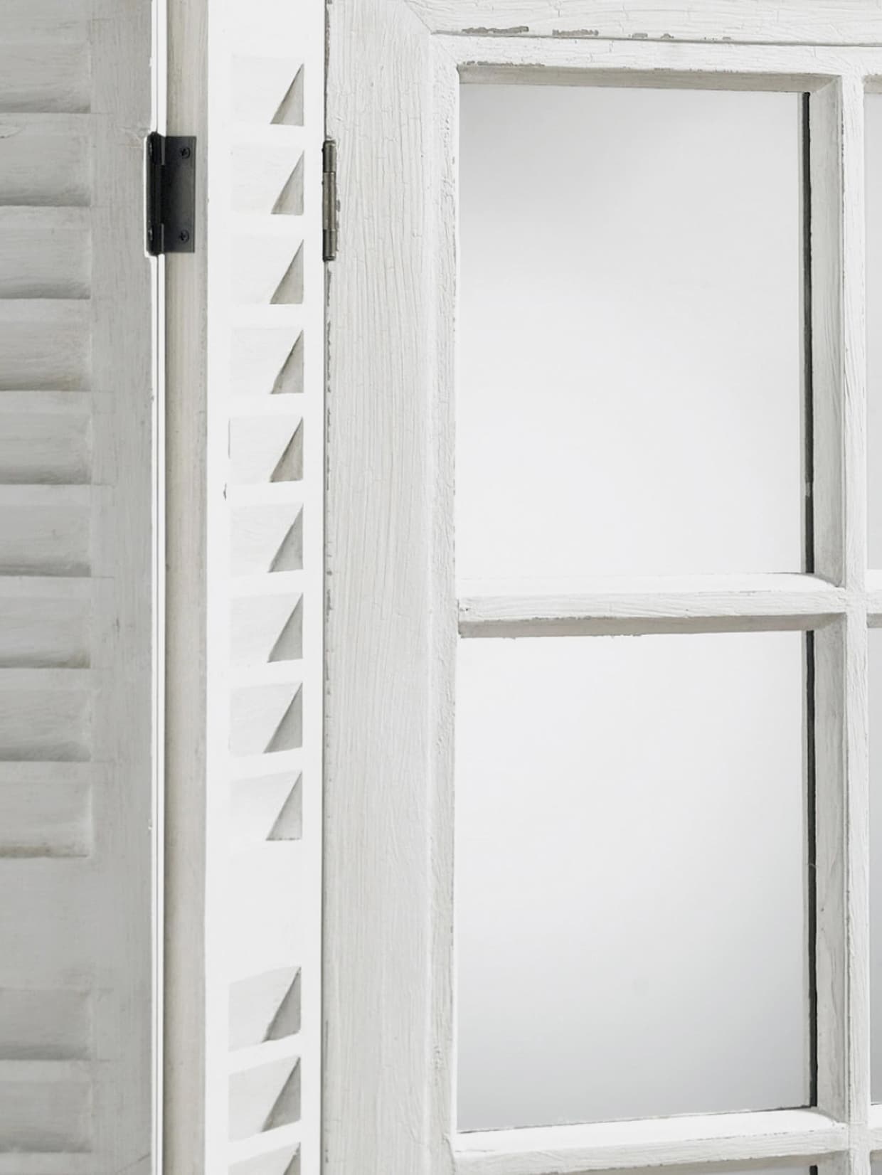 heine home Spiegelfenster - weiß