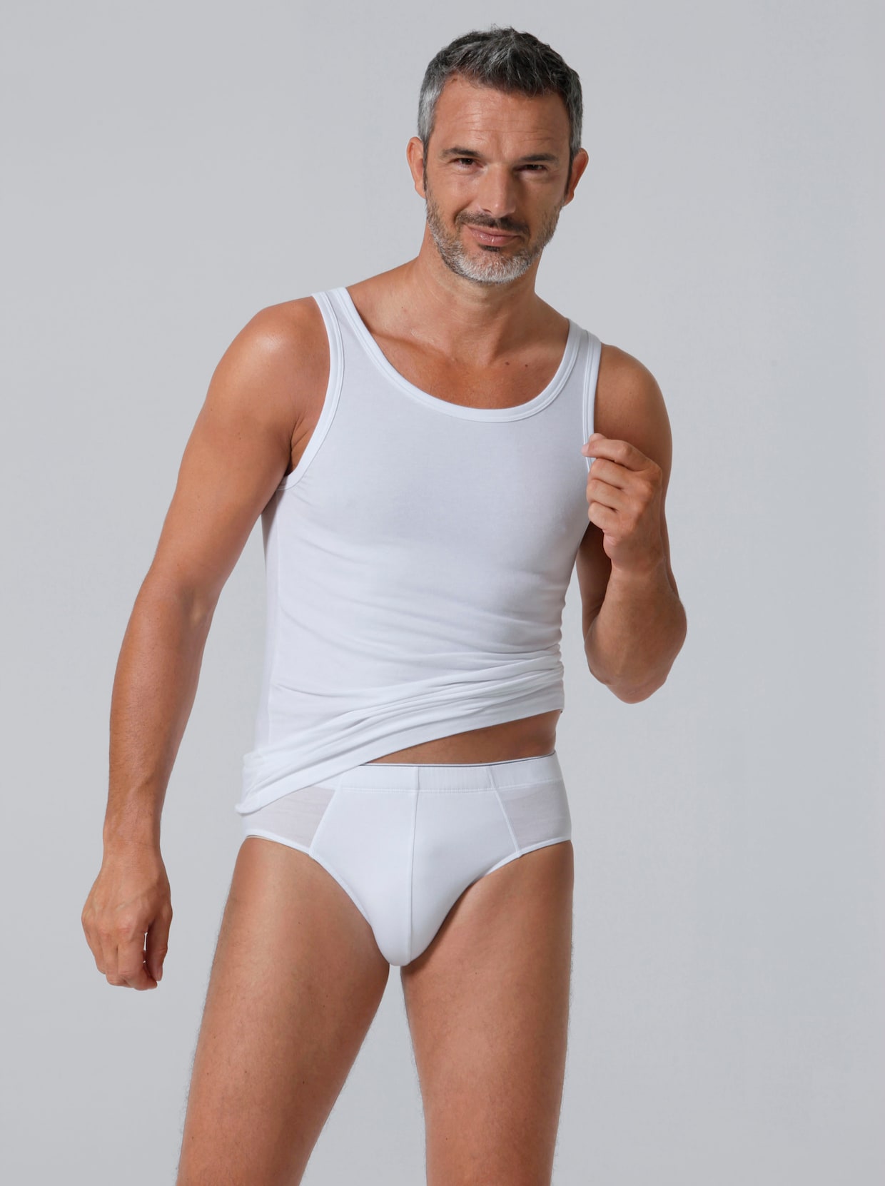 Schiesser Slip - weiss