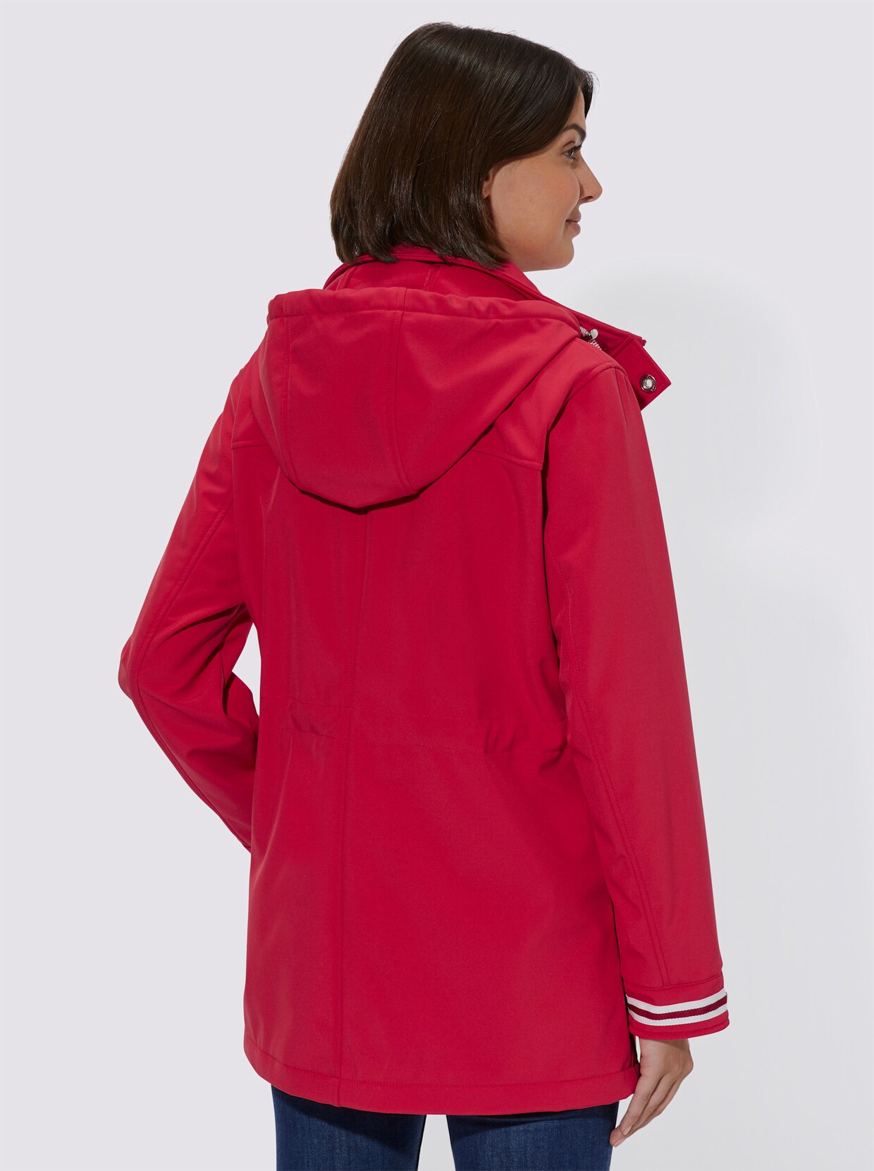 Softshelljacke - erdbeere