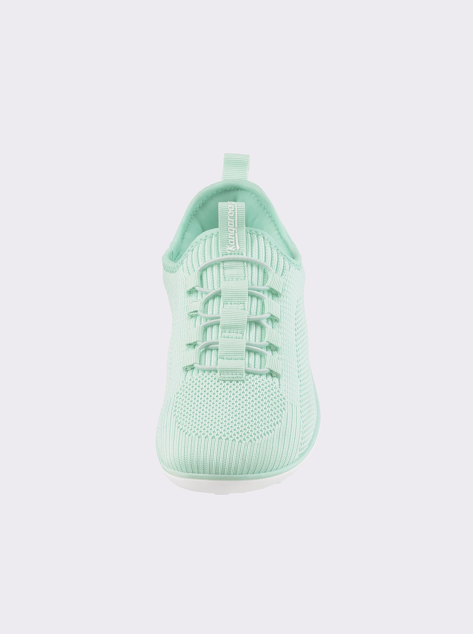 KangaROOS Sneaker met platte rubberen zool - mint