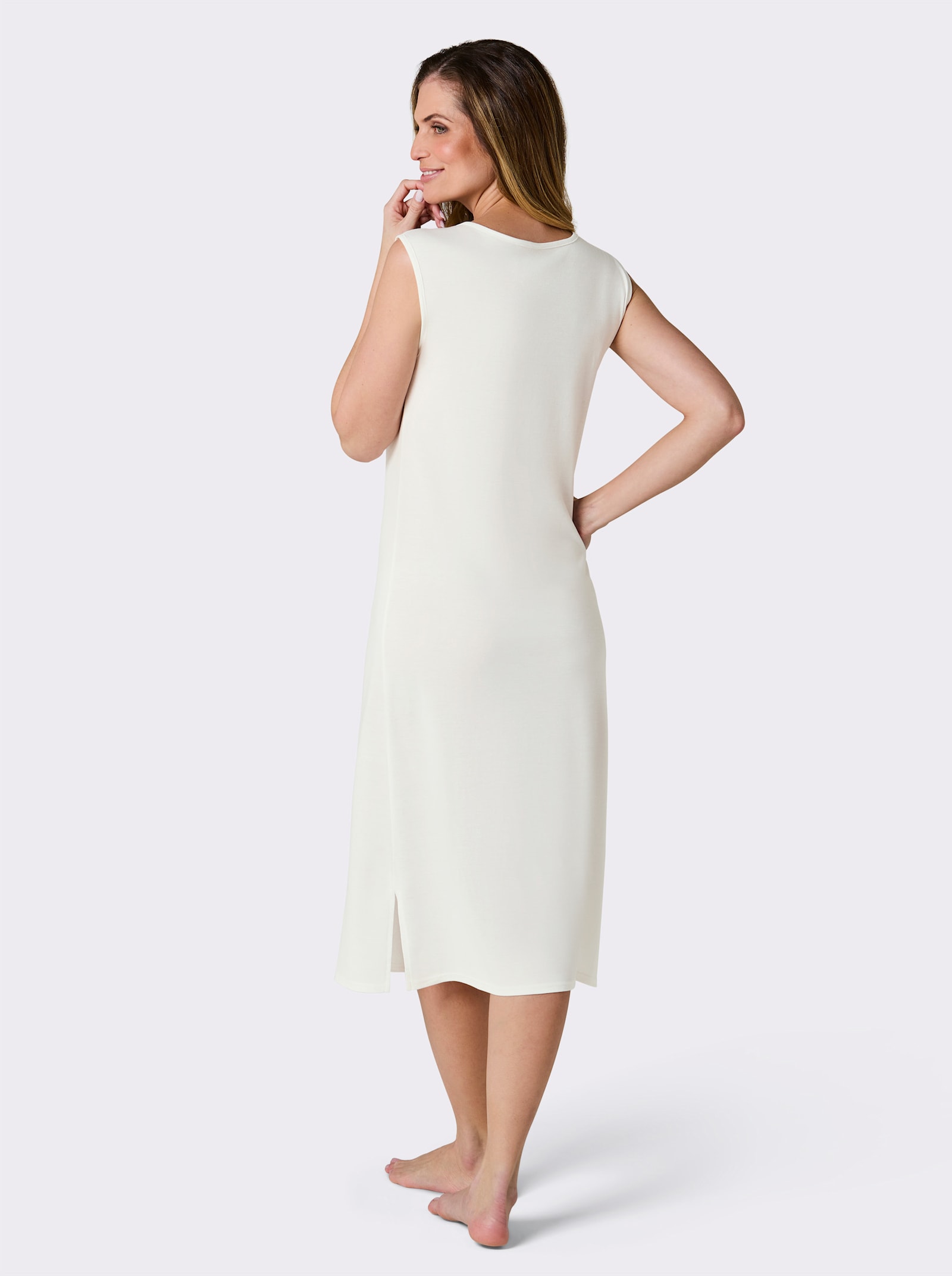 wäschepur Chemise de nuit - couleur ivoire