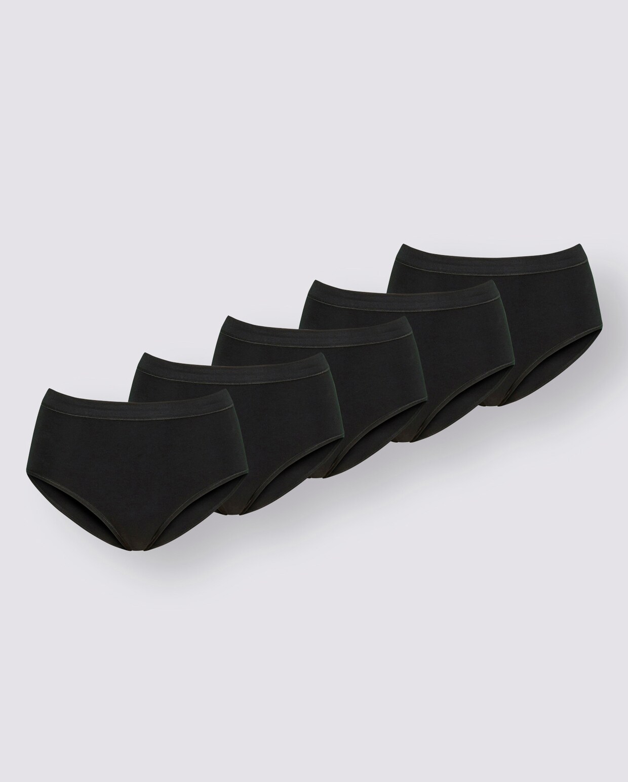 Schöller Taillenslip - schwarz