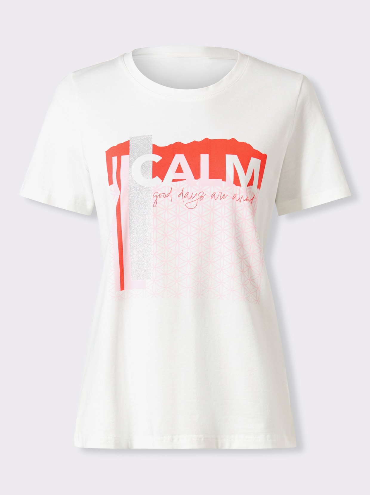 heine T-shirt à manches courtes - écru