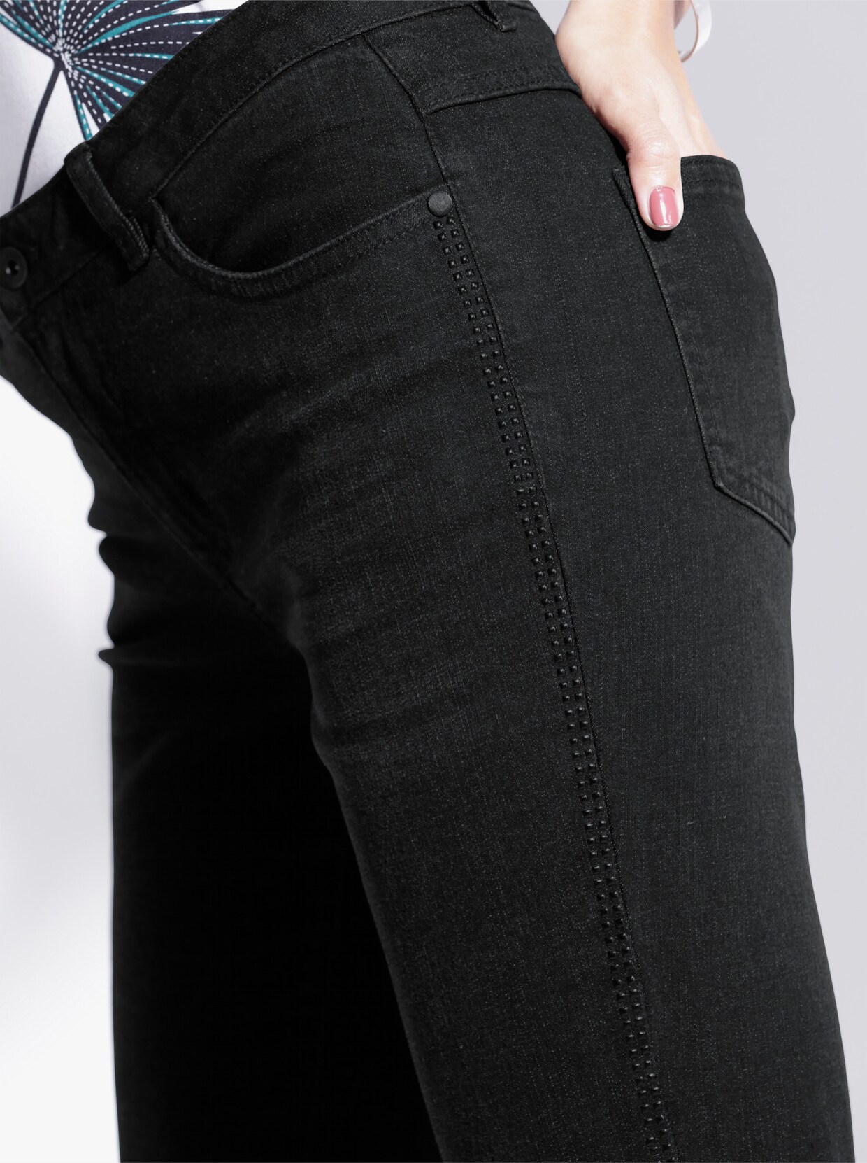 Jeans - schwarz