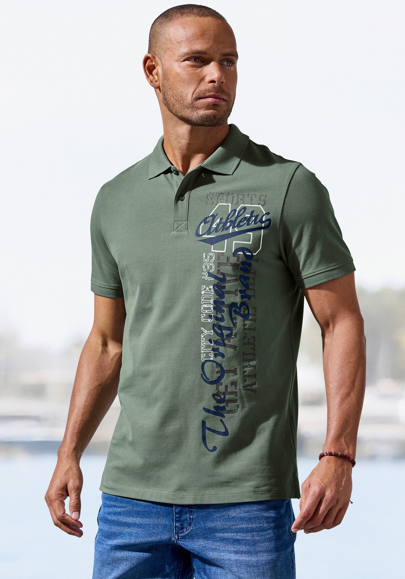 John Devin Poloshirt - salbei