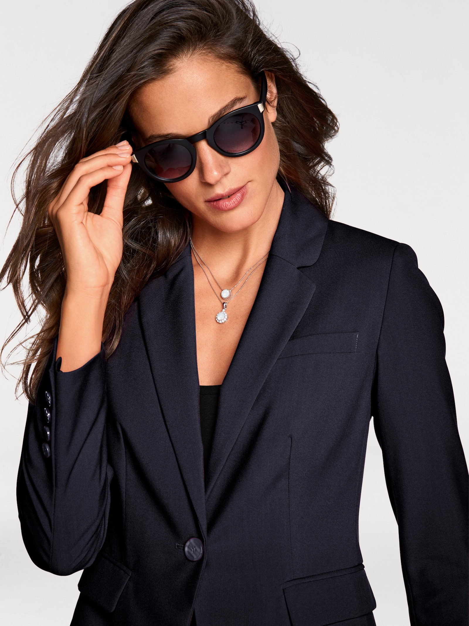 heine Broekpak met zijzakken - marine