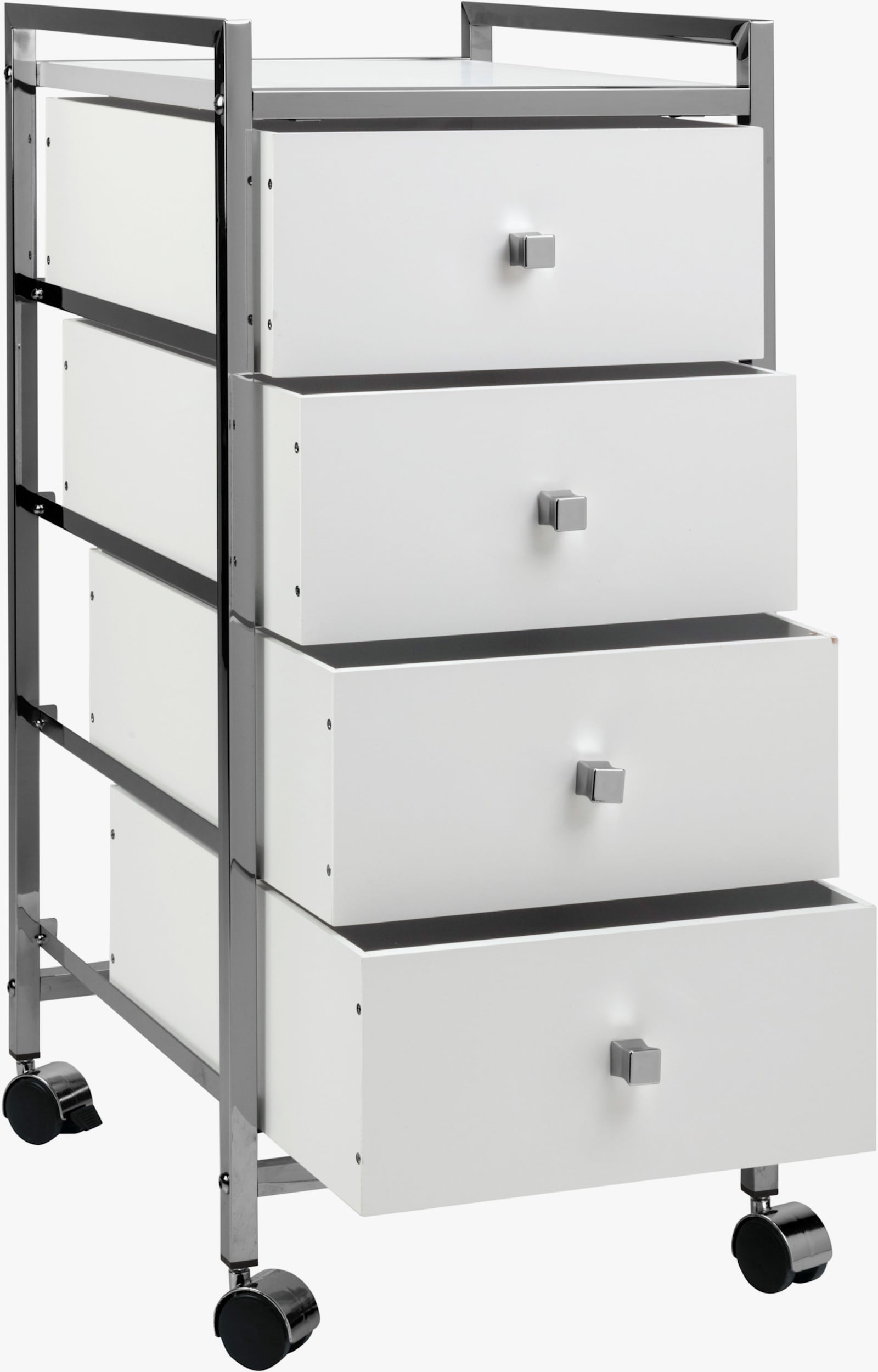 heine home Rollwagen - weiß